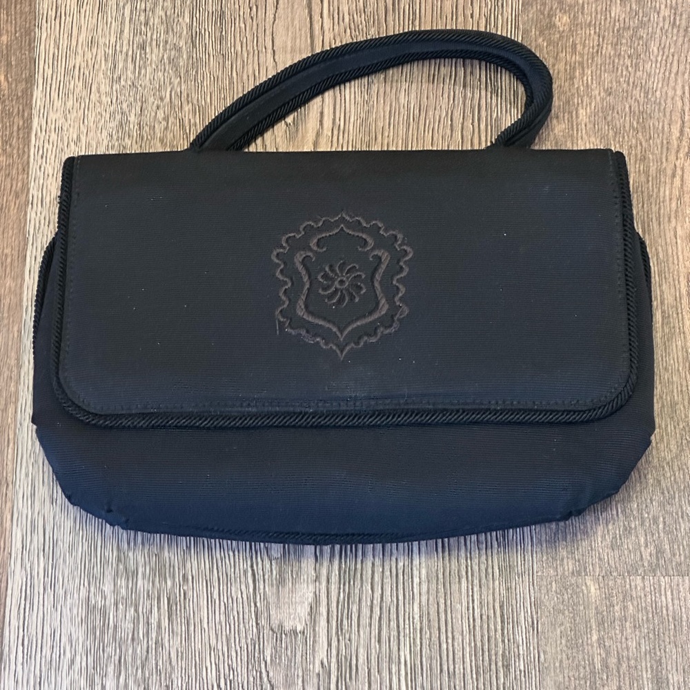 Vintage Cesare Piccini Cloth clutch Bag